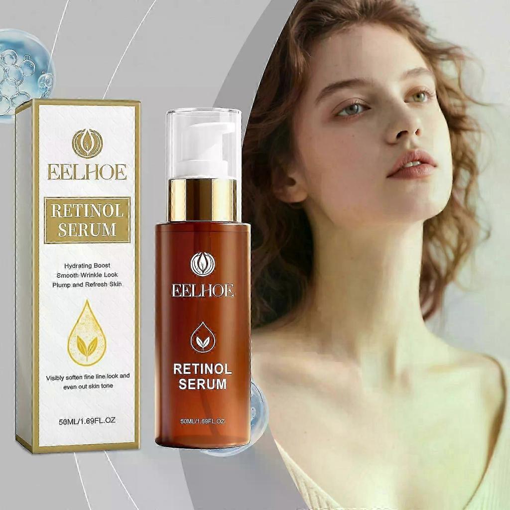 Retinol Serum for Face, Anti Aging Facial Serum for Men & Women, Smooths Fine Lines, Resurfacing Potent Anti-Aging, Skincare Essential