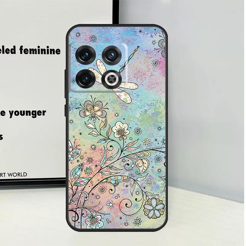 Dragonfly Animal Art For OnePlus Nord 5 CE 2 3 4 Lite N20 N30 Case For OnePlus 15 13 12 11 10 Pro 10T 13T 13R 15R