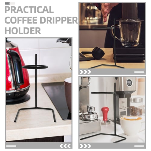 Artibetter 2-Piece Coffee Dripper Stand, Coffee Filter Holder, Drip Stand for Shops, Desktops, and Offices, Reusable