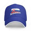 Slovakia Flag Baseball Cap Anime Fashionable Unisexs Womens