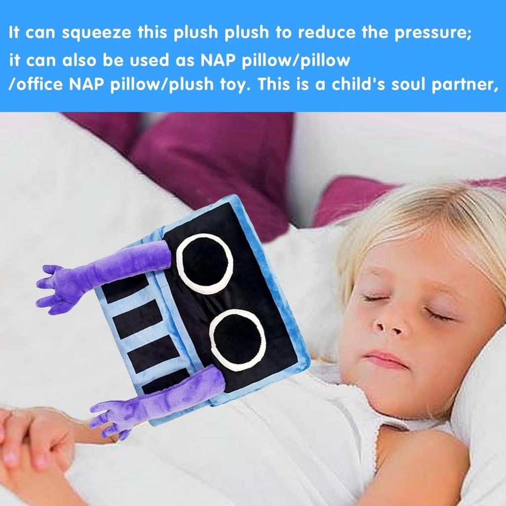 Rainbow Friends Plush Doll, Rainbow Friends Wiki, Horror Game Stuffed Doll, Rainbow Friends Plush Doll Toy for Boys and Girls and Game Lovers