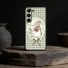 Cute P-Peter Rabbit Phone Case For Samsung Galaxy A91,80,73,72 ,71,53,52,32 ,31,22,21s,20,Soft Black Case