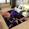 Kuroko's Basketball Anime Cartoon Area Rug,Carpet Rug for Living Room Bedroom Sofa Doormat Decoration, Kids  Non-slip Floor Mat