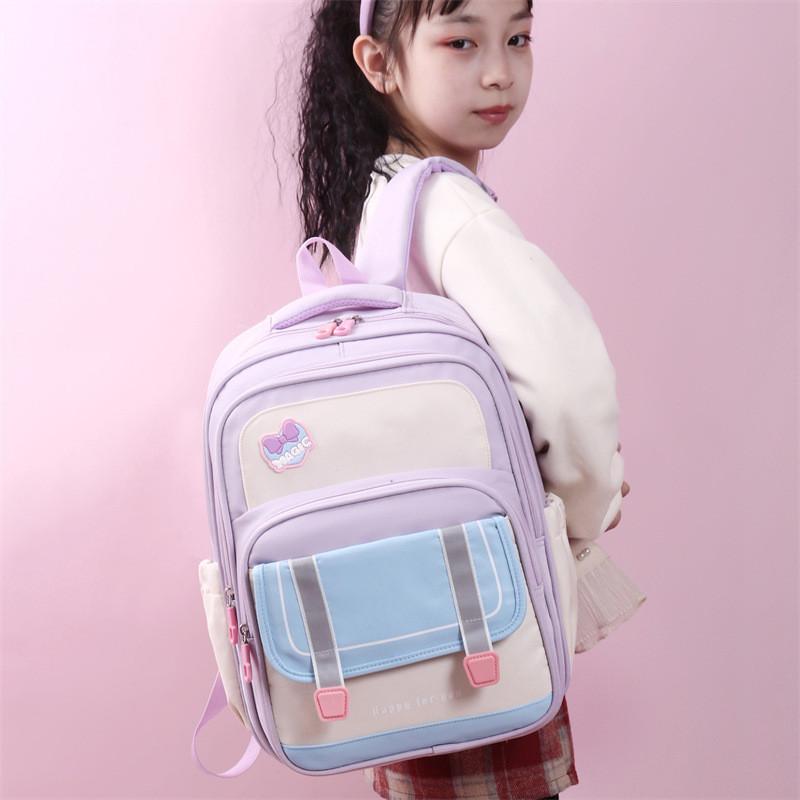 Fashionable And Functional School Backpack For Children With Cute Patterns Colors And
