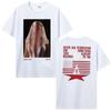 2025 Beyonce Cowboy Carter Tour Reclamation Tee Version Never Ask Permission Loose Cotton Top Men's and Women's Same Streetwear