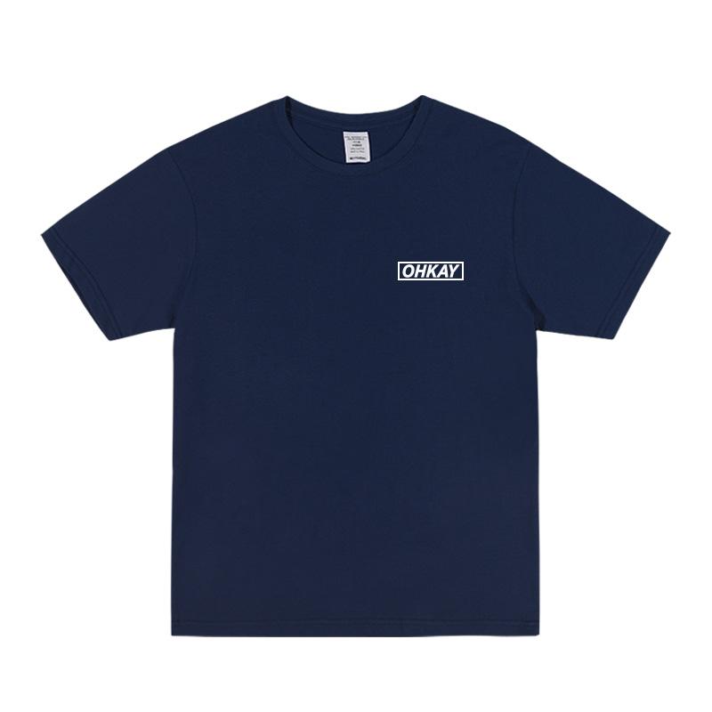 Shameless Kalka God La stessa semplice t-shirt grafica con stampa di lettere T-shirt a maniche corte da uomo e da donna Abbigliamento da uomo Streetwear