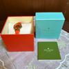Used Beautiful Kate Spade Orange Watch with Spade Motif