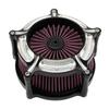 Motorcycle Air Filter Contrast Cut Turbine Air Cleaner Intake Filter For Harley Sportster XL883 1200 1991-2022 Filtre a Air Moto