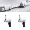 Release Quick Toilet Seats Top Fix Hinge Soft Toilet Kit Heavy Duty Hinge for 2pcs Bathroom