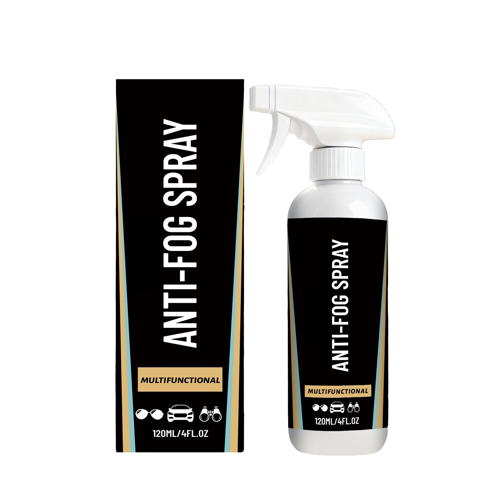 

Keep Your Glass And Smooth Surfaces Clean To Prevent Fogging And Condensation, And Reduce The Interference From Water Droplets And Fog,120ML One Size чорний