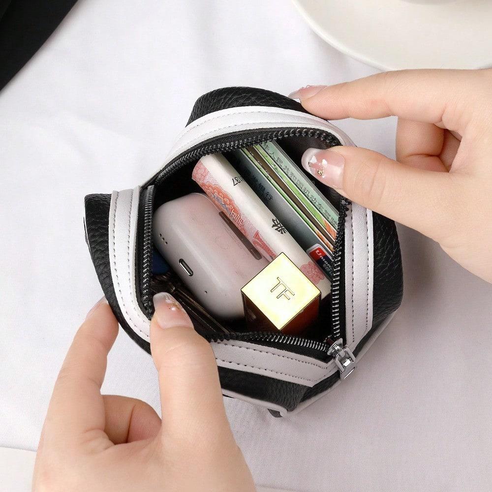 Women's Change Bag Solid Color Simple Key Bag Small Coin Bag Small Bag Soft Change