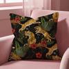 Tropical Tiger Pattern Cushion Cover Multi-Scene Pillow Cover for Home & Car - Reversible, Soft & Durable for Daily Use