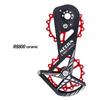 Lishi R8800 Road Bike 16T Aluminum Alloy Double Rear Derailleur Pulley Set