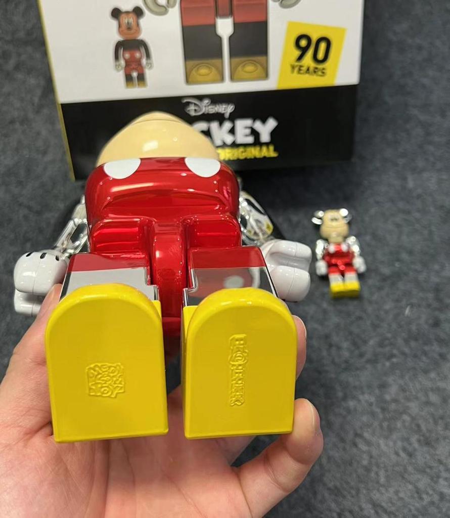 [USED] BE@RBRICK Mickey Mouse 90th Anniversary