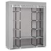 Large Massido Textile Wardrobe - Gray
