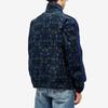 Adidas Originals Corduroy Track Top Printed Sports Jacket Men Jacket Dark-Blue IS5274