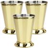 Tazza Mint Julep da 380ml Acciaio Inossidabile Tazza da Cocktail Tazza per Bevande Miste Martini Mojito Bevanda Bar Festa Bicchieri da Birra Julep Bar Bicchiere da Vino per uso quotidiano
