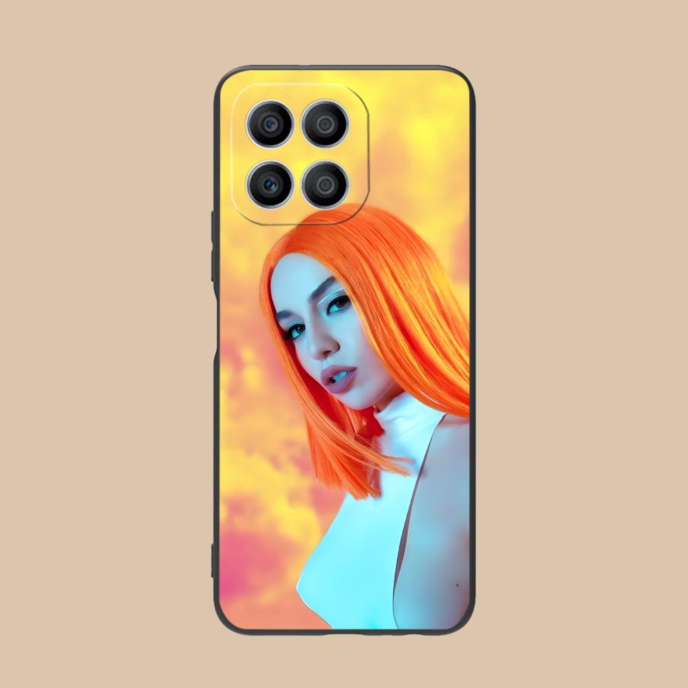 Fashion Ava Max Matte TPU Mobile Phone Case for Honor 90 80 70 60 50 30 20 10 9 8 7 Pro S SE Lite 5G Colorful Printing Cover