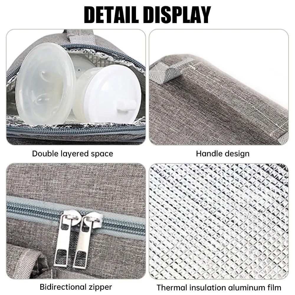 Thickened Lunch Bag Thermal Cooler Pack Portable Insulated Food Storage  Picnic