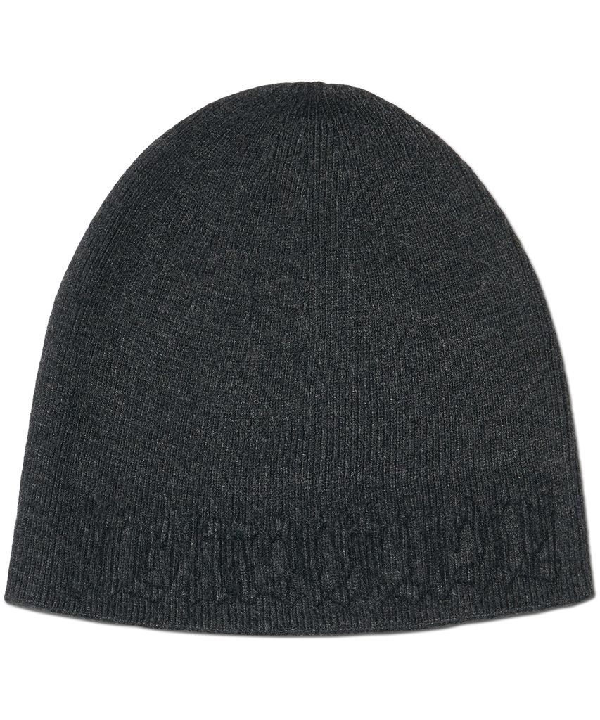 Nomaenyueol Nm Embossed Beanie - Charcoal