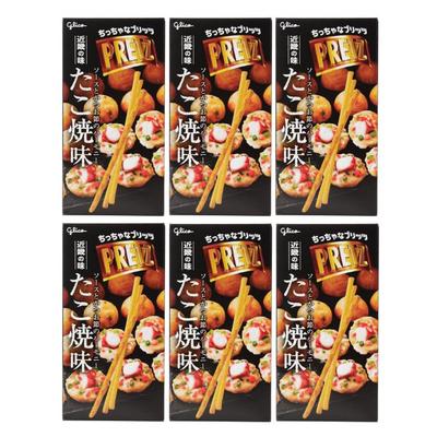 Van 6 Glico Pretz Lokaal Beperkt Kinki Smaak Takoyaki Smaak Japanse Smaak Meguri Tiny Pretz [Set dozen]