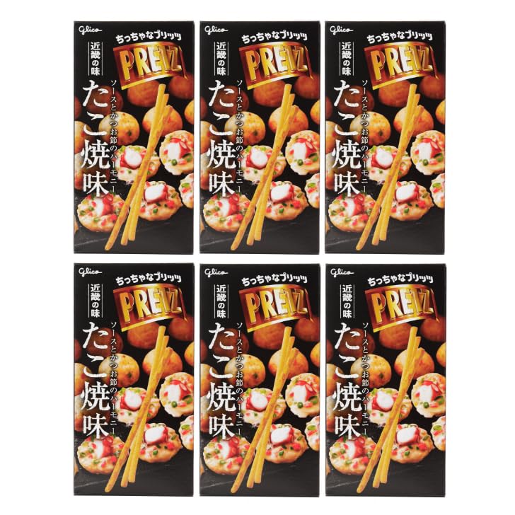 

із 6 Glico Pretz Local Limited Kinki Flavor Takoyaki Flavor Japanese Flavor Meguri Tiny Pretz [Сетбокс]