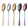 304 Stainless Steel Seasoning Spoon Coffee Spoon Ice Cream Dessert Spoon Mini Stirring Kitchen Accessories Gift