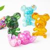 Crystal Resin Bear Car Air Vent Decor With Water Crystal And Crown For Gift Giving