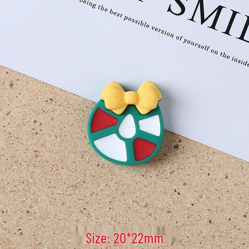 Popular Cartoon Santa & Reindeer DIY Resin Ornaments: Car Decor, Hair Clip, Phone Case Accessories