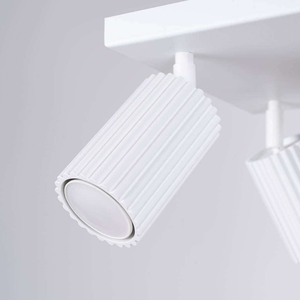 Reflektor Karbon 4 Gu10 Biały Alu Sollux Sl.1545