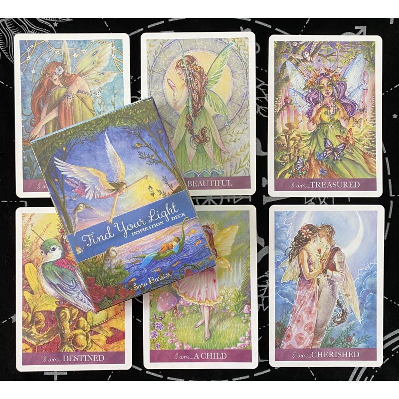 

Найдите свое светлое вдохновение Oracle Deck Cards Game Party Table Настольная игра