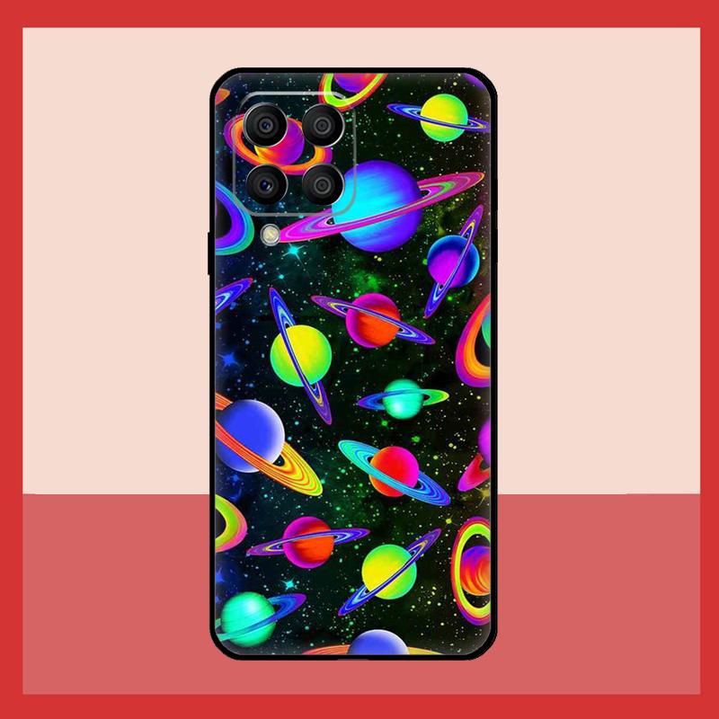 Outer Space Planet Stars Moon Case For Samsung Galaxy M11 M31 M14 M34 M54 M12 M32 M52 M15 M13 M06 M16 M36 M56 M53 M35 M55
