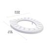 Silicone Toilet Seat Cover Decorative Mat Cover Pad Cushion Decoration for Home Toilet Seat Protective Mat Supplies
