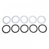 Washers for Sink Waste Strainers Compatible with 110mm Drains Set of 5