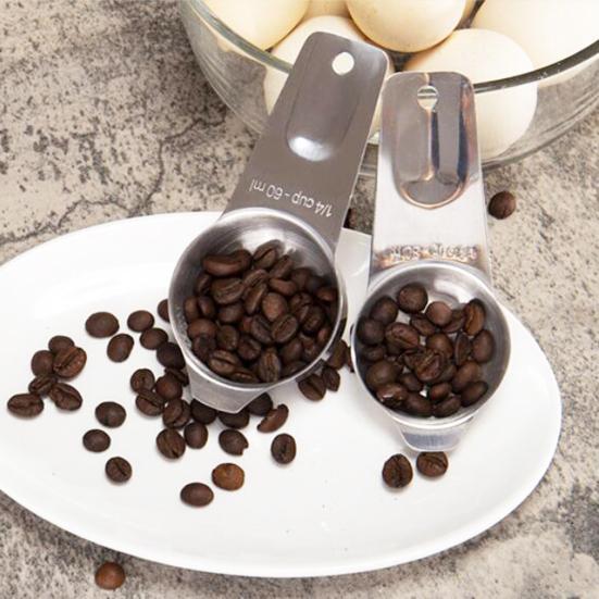30/60/80/120/160/180/240ML Measuring Spoon Precise Measurements Stainless Steel Measuring Cup Set for Cooking