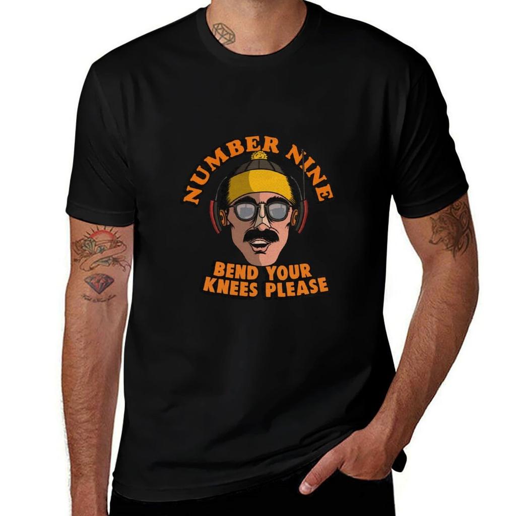 Number Nine Bend Your Knees Please Tshirt Casual Daily Wear Short Sleeve Top
