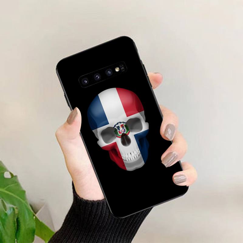 YNDFCNB Dominican Republic Flag Phone Case for Samsung A51 A30s A52 A71 A12 for Huawei Honor 10i for OPPO Vivo Y11 Cover
