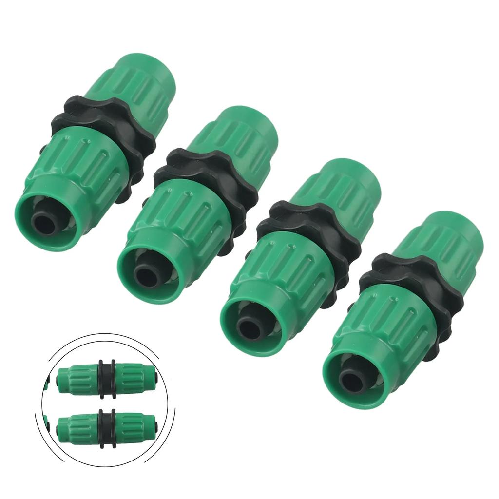 For Garden Watering Hose Connector Repair Kit Multi-Function Hose Repair Fits All Sizes Green Color Long-lasting