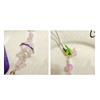 Acrylic Butterfly Love Phone Lanyard Butterfly Love Tassel Wind Chimes Phone Pendant  Bag Pendant
