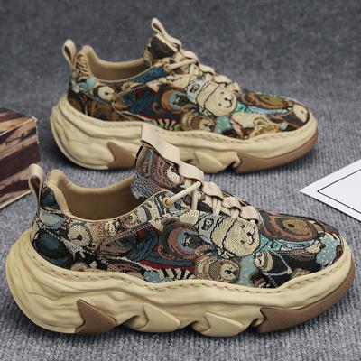 Retro Original Herren Freizeitsneakers 2024 Atmungsaktive Klobige Sneakers Herren Designer Plateauschuhe Höhenerhöhende Herren Turnschuhe