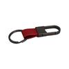 Alloy Leather Fur Keychain Anti-Lost Metal Waist Hanging Key Chain Matte Multifunctional Carabiner Holder Keyrings for Women Men