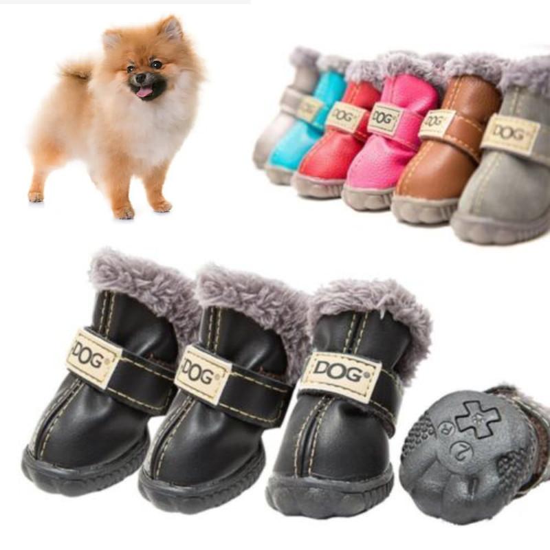 Durable And Comfortable Pet Cotton Shoes For Teddy Dogs And Pomeranians In Various Sizes