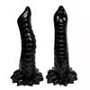 Black Alien Anal Plug Self-Stimulator for Men and Women