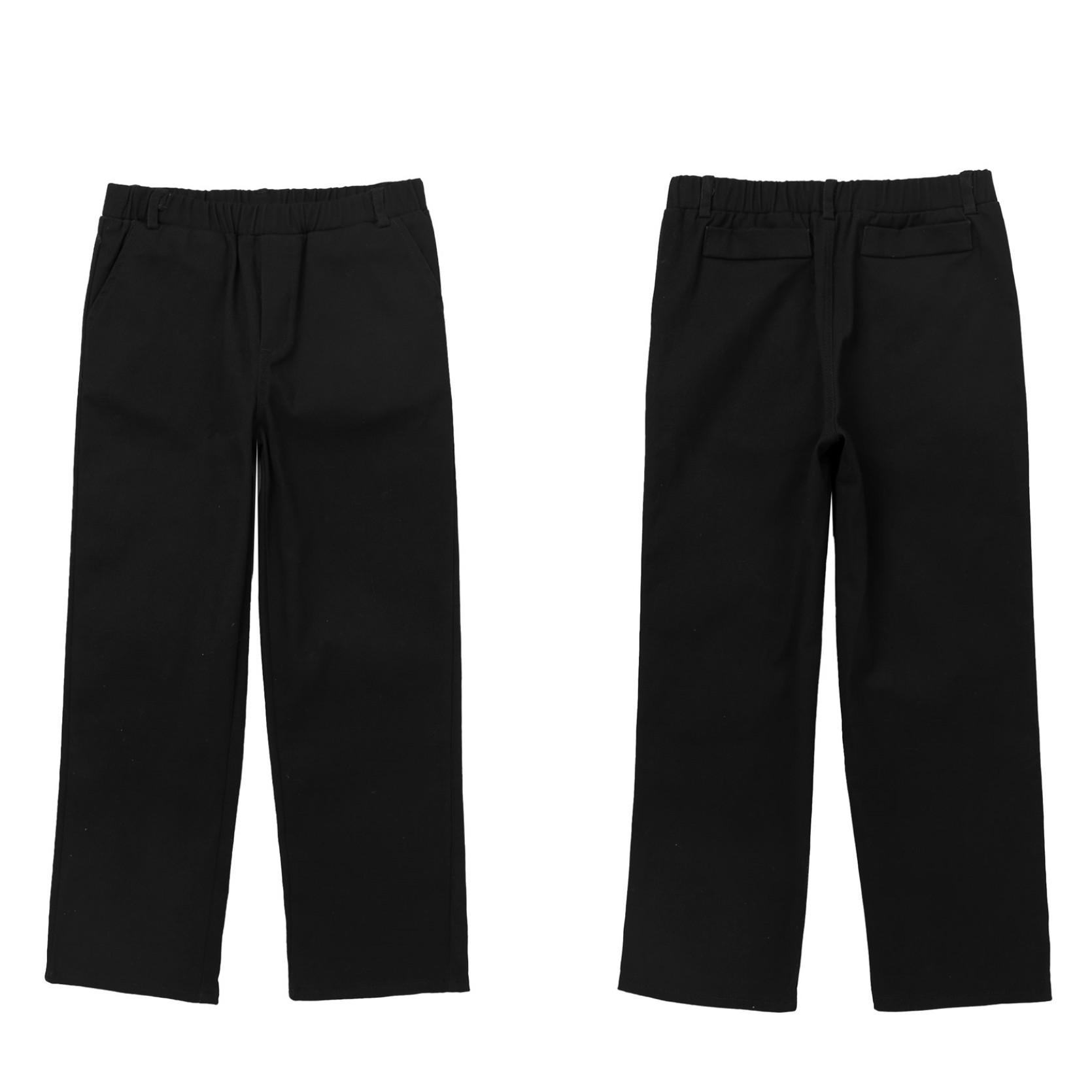 

Діти Хлопчики Pull-On Повсякденні уніформи Штани Формальні штани для весілля 1-2 Years