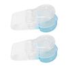 2pcs Portable Tablets Taker Multipurpose Efficient Small Lightweight Tablets Dispenser for Home