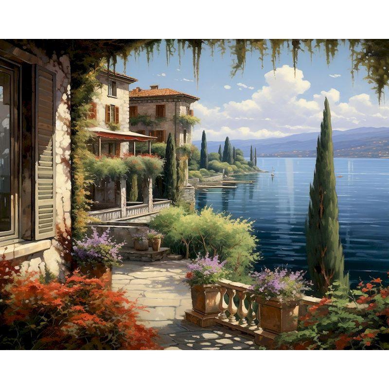 DIY 5D Diamant Malerei Haus Landschaft Diamant Stickerei Mosaik Volle Runde Bohrer Kreuz Stich Hause Dekoration Geschenk