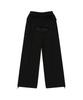 Gillaakaibeu Overlap Script Sweatpants_Black