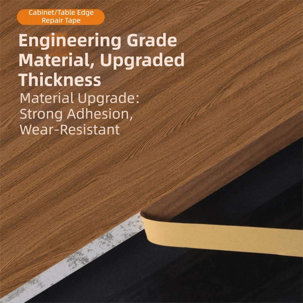 Multiple Styles Veneer Edge Banding Tape Wood Grain Gap Sticker Furniture Restoration