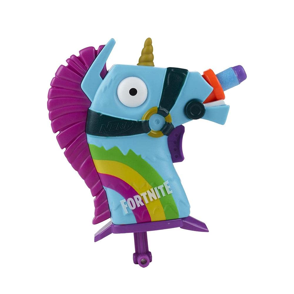 

HASBRO Nerf Fortnite Rainbow Smash Microshot Мини-бластер для стрельбы дротиками с 2 официальными элитными дротиками для подростков и взрослых E7485 Аутентичный Детский,