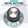 Fresh 4 X Potentiometer Pot Metal Knob With 0-9 Turntable For 6Mm Shaft Knob